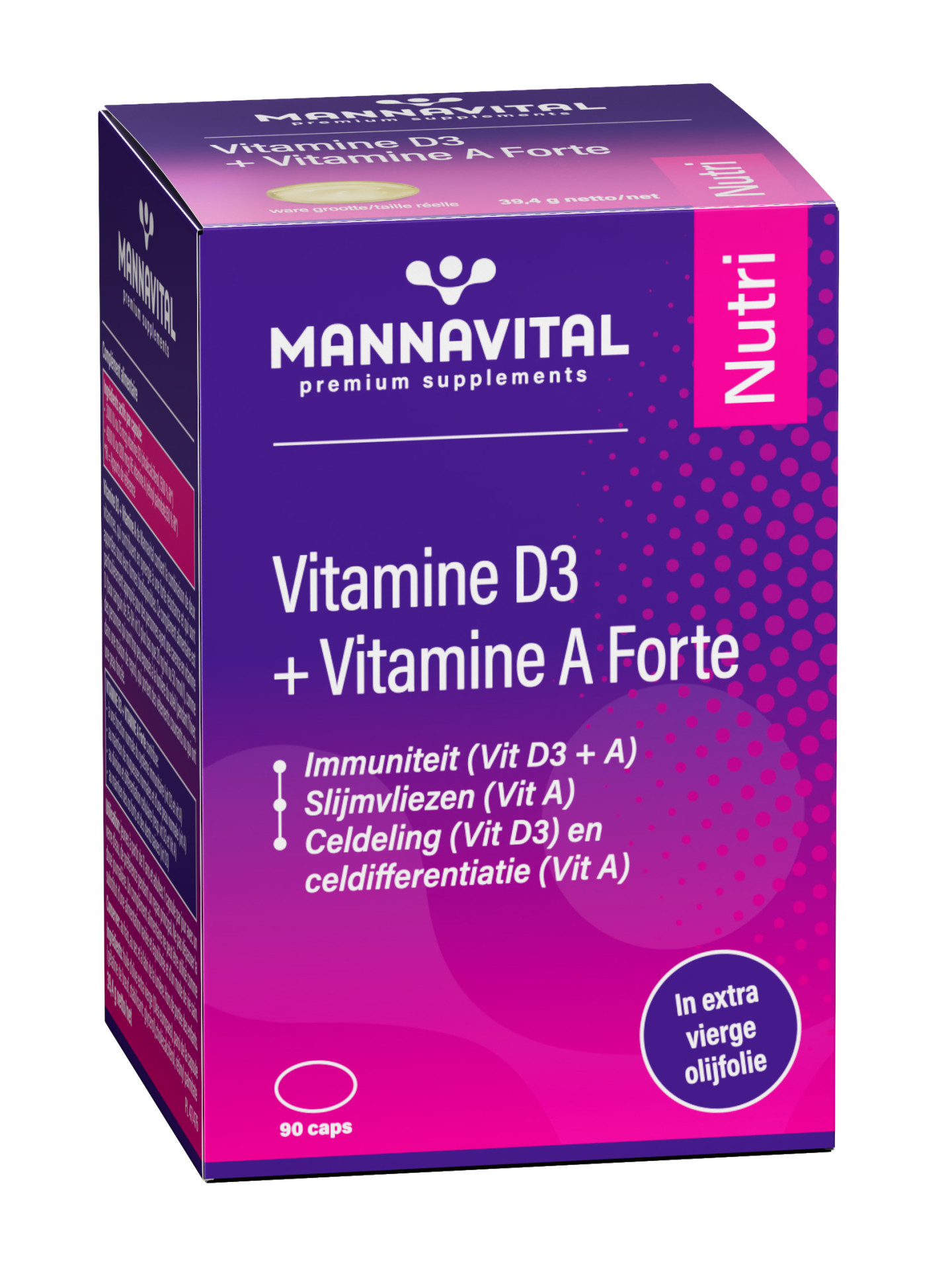 Vitamine D3 + Vitamine A Forte